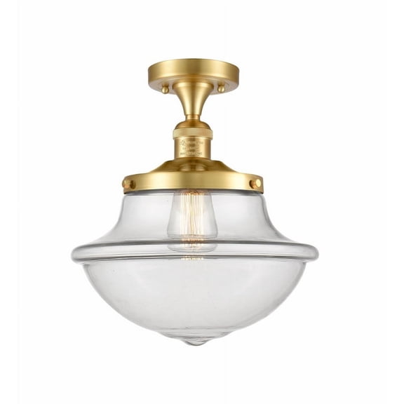 Innovations Lighting - Oxford - 1 Light Semi-Flush Mount In Traditional