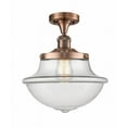 thumbnail image 1 of Innovations Lighting - Oxford - 1 Light Semi-Flush Mount In Traditional, 1 of 6