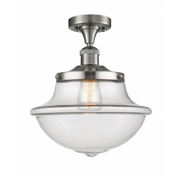Innovations Lighting - Oxford - 1 Light Semi-Flush Mount In Traditional