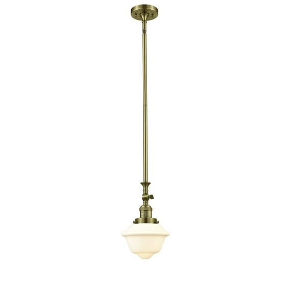 Innovations Lighting - Oxford - 1 Light Stem Hung Tiltable Mini Pendant In