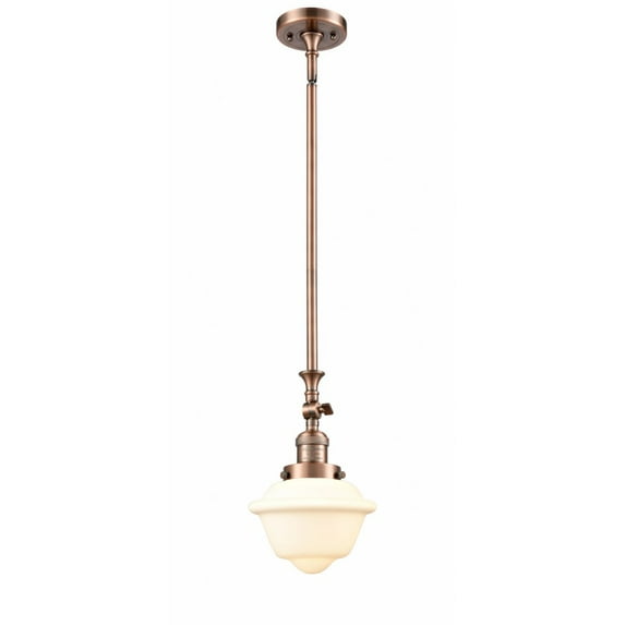 Innovations Lighting - Oxford - 1 Light Stem Hung Tiltable Mini Pendant In