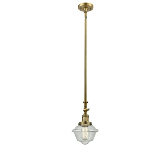 Innovations Lighting - Oxford - 1 Light Stem Hung Tiltable Mini Pendant In