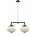 thumbnail image 1 of 209-BAB-G541 Innovations Lighting Oxford - 2 Light Island In Traditional Style-10 Inches Tall and 25 Inches Wide-Black Antique Brass Finish-Matte, 1 of 2