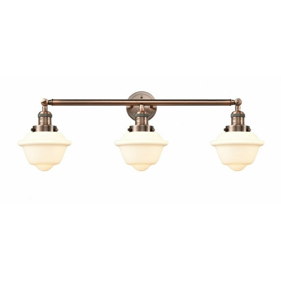 Innovations Lighting - Oxford - 3 Light Bath Vanity In Traditional Style-10