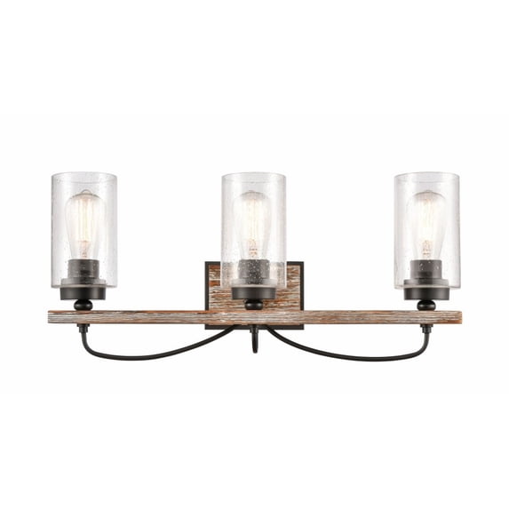 Innovations Lighting - Paladin - 3 Light Bath Vanity In Farmhouse Style-11.25