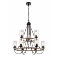 thumbnail image 1 of Innovations Lighting - Paladin - 9 Light Chandelier In Farmhouse Style-33.25, 1 of 2