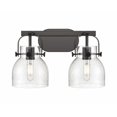 thumbnail image 1 of Innovations Lighting - Pilaster II Bell - 2 Light Bath Vanity In Industrial, 1 of 4
