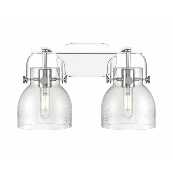 Innovations Lighting - Pilaster II Bell - 2 Light Bath Vanity In Industrial