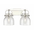 thumbnail image 1 of Innovations Lighting - Pilaster II Bell - 2 Light Bath Vanity In Industrial, 1 of 4