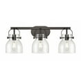 thumbnail image 1 of Innovations Lighting - Pilaster II Bell - 3 Light Bath Vanity In Industrial, 1 of 4