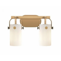 Innovations Lighting - Pilaster II Cylinder - 2 Light Bath Vanity In Industrial