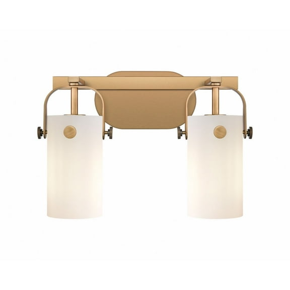 Innovations Lighting - Pilaster II Cylinder - 2 Light Bath Vanity In Industrial