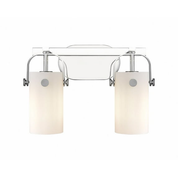 Innovations Lighting - Pilaster II Cylinder - 2 Light Bath Vanity In Industrial