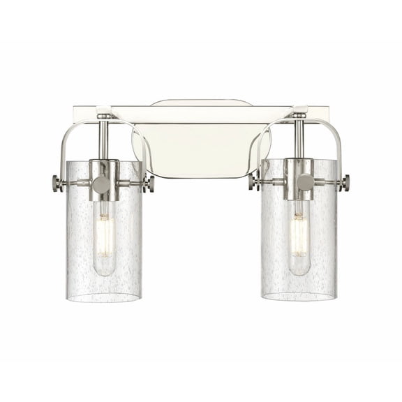 Innovations Lighting - Pilaster II Cylinder - 2 Light Bath Vanity In Industrial