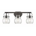 thumbnail image 1 of Innovations Lighting - Pilaster II Sphere - 3 Light Bath Vanity In Industrial, 1 of 4