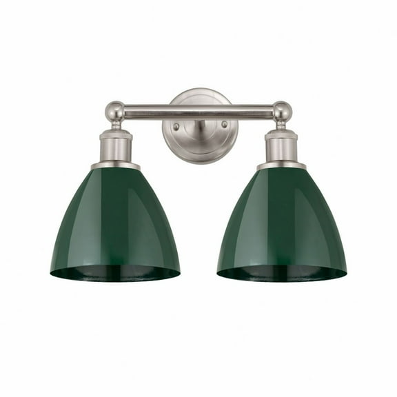 Innovations Lighting - Plymoth Dome - 2 Light Bath Vanity In Modern Style-12
