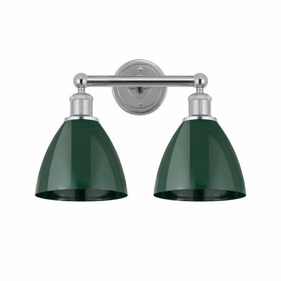 Innovations Lighting - Plymoth Dome - 2 Light Bath Vanity In Modern Style-12