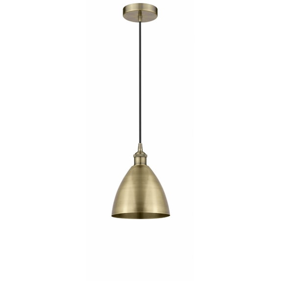 Innovations Lighting - Plymouth Dome - 1 Light Cord Hung Mini Pendant In Modern