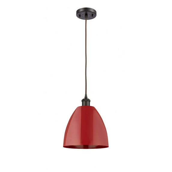 Innovations Lighting - Plymouth Dome - 1 Light Cord Hung Mini Pendant In