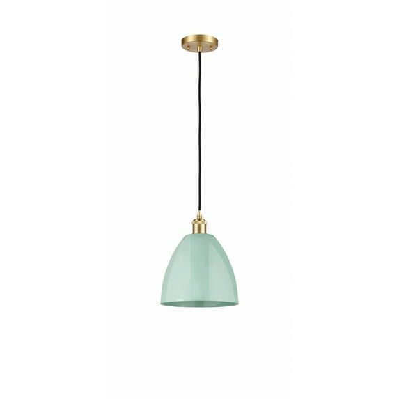 Innovations Lighting - Plymouth Dome - 1 Light Cord Hung Mini Pendant In