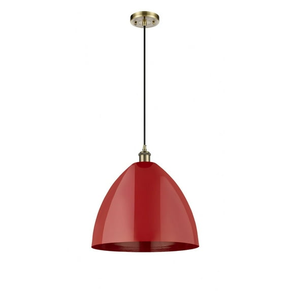 Innovations Lighting - Plymouth Dome - 1 Light Cord Hung Mini Pendant In
