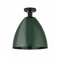 Innovations Lighting - Plymouth Dome - 1 Light Semi-Flush Mount In Industrial