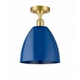 thumbnail image 1 of Innovations Lighting - Plymouth Dome - 1 Light Semi-Flush Mount In Industrial, 1 of 1