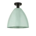 thumbnail image 1 of Innovations Lighting - Plymouth Dome - 1 Light Semi-Flush Mount In Industrial, 1 of 1