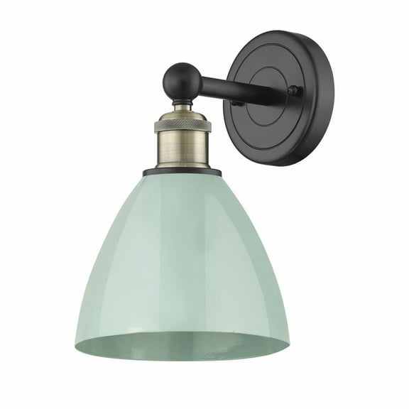 Innovations Lighting - Plymouth Dome - 1 Light Wall Sconce In Industrial