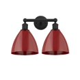 thumbnail image 1 of Innovations Lighting - Plymouth Dome - 2 Light Bath Vanity In Industrial, 1 of 7