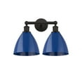 thumbnail image 1 of Innovations Lighting - Plymouth Dome - 2 Light Bath Vanity In Industrial, 1 of 7