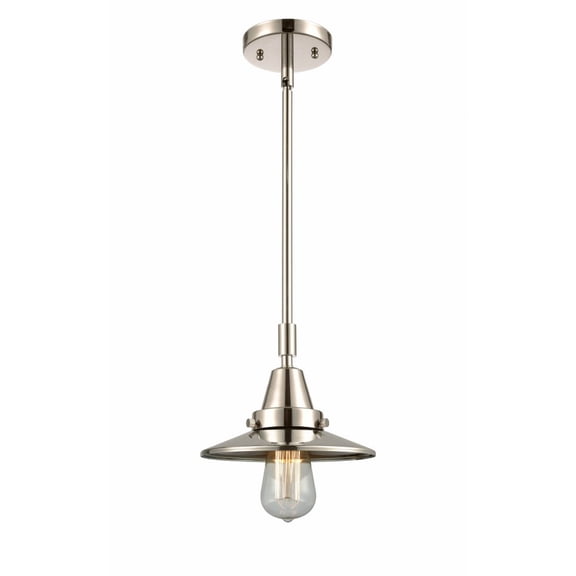 Innovations Lighting - Railroad - 1 Light Stem Hung Mini Pendant In Traditional