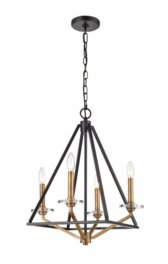 Innovations Lighting - Raleigh - 4 Light Mini Chandelier-21 Inches Tall ...