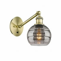 Innovations Lighting - Rochester - 1 Light Arm Adjusts Up and Down Wall Sconce