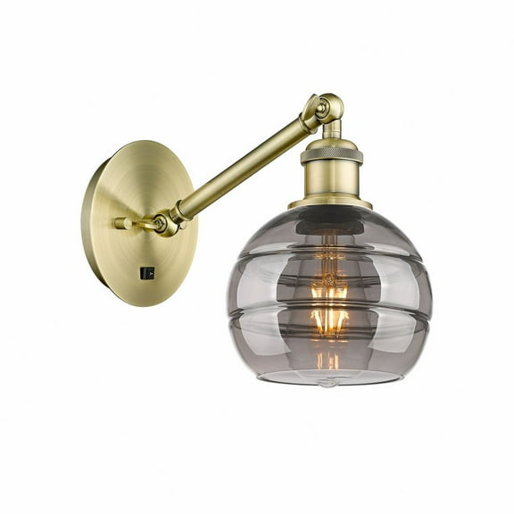 Innovations Lighting - Rochester - 1 Light Arm Adjusts Up and Down Wall Sconce