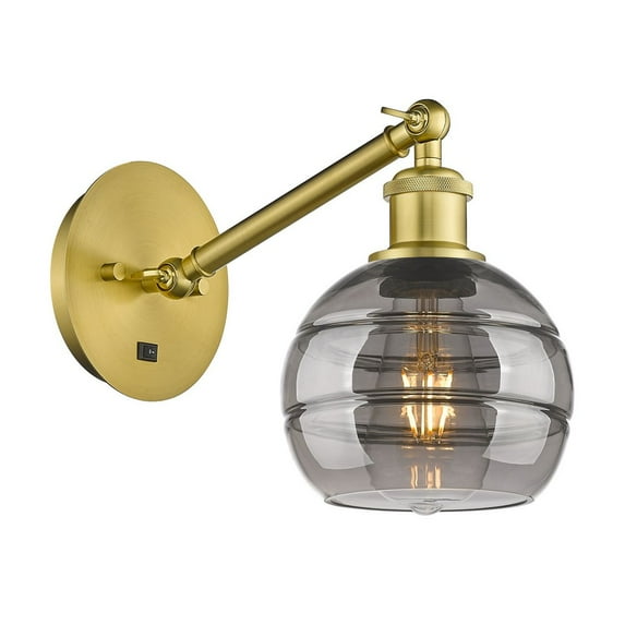 Innovations Lighting - Rochester - 1 Light Arm Adjusts Up and Down Wall Sconce