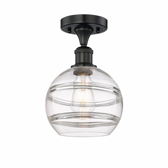 Innovations Lighting - Rochester - 1 Light Semi-Flush Mount In Industrial