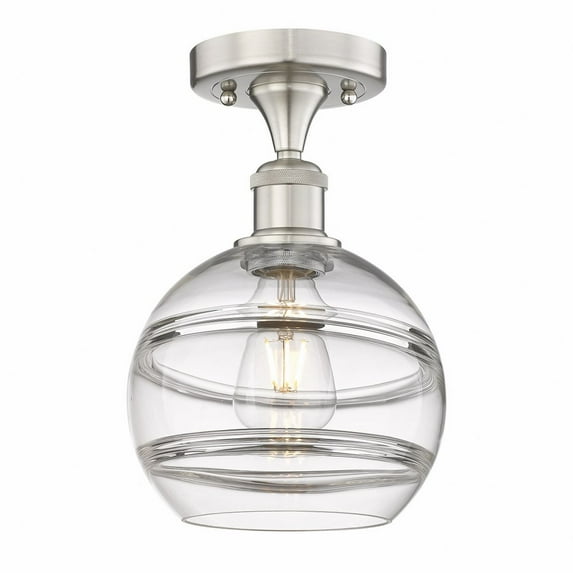 Innovations Lighting - Rochester - 1 Light Semi-Flush Mount In Industrial