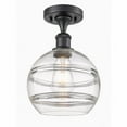 thumbnail image 1 of Innovations Lighting - Rochester - 1 Light Semi-Flush Mount In Industrial, 1 of 2