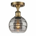 thumbnail image 1 of Innovations Lighting - Rochester - 1 Light Semi-Flush Mount In Industrial, 1 of 2