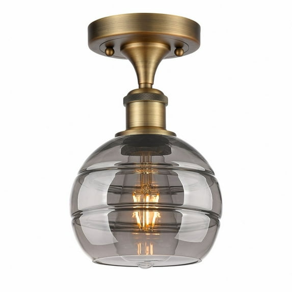 Innovations Lighting - Rochester - 1 Light Semi-Flush Mount In Industrial
