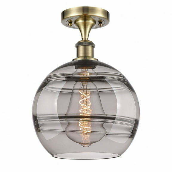 Innovations Lighting - Rochester - 1 Light Semi-Flush Mount In Industrial