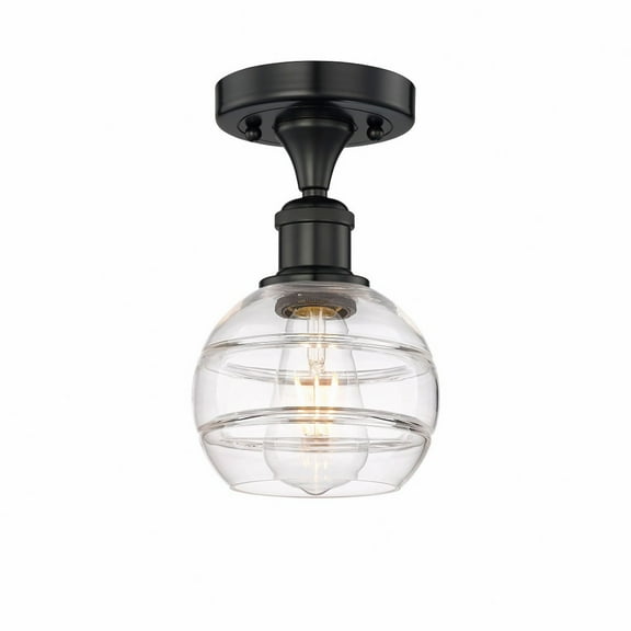 Innovations Lighting - Rochester - 1 Light Semi-Flush Mount In Industrial