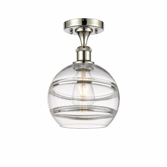 Innovations Lighting - Rochester - 1 Light Semi-Flush Mount In Industrial