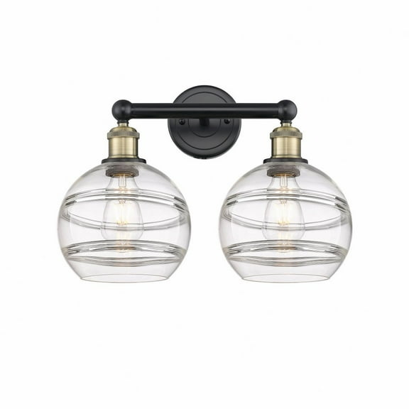 Innovations Lighting - Rochester - 2 Light Bath Vanity In Industrial Style-12.13