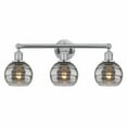 thumbnail image 1 of 616-3W-PC-G556-6SM Innovations Lighting Rochester - 3 Light Bath Vanity In Industrial Style-10.13 Inches Tall and 23.88 Inches Wide-Polished Chrome, 1 of 6