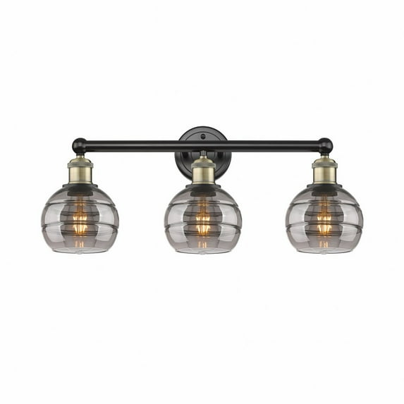 Innovations Lighting - Rochester - 3 Light Bath Vanity In Industrial Style-10.13