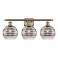 thumbnail image 1 of 516-3W-AB-G556-8SM-Innovations Lighting-Rochester - 3 Light Bath Vanity In Industrial Style-10.88 Inches Tall and 28 Inches Wide-Antique Brass, 1 of 7