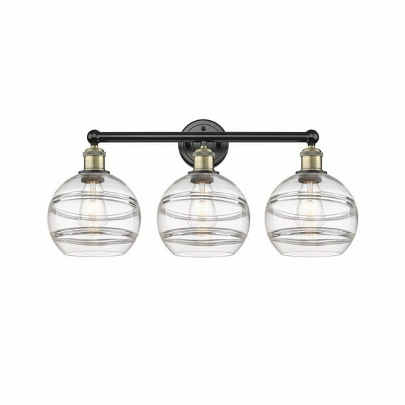 Innovations Lighting - Rochester - 3 Light Bath Vanity In Industrial Style-12.13