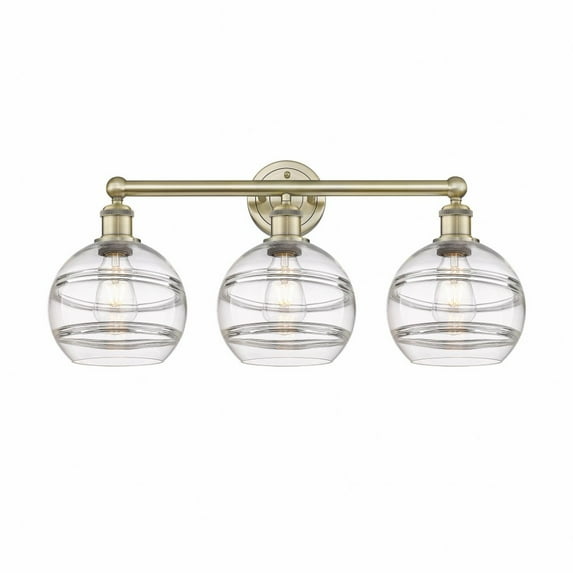 Innovations Lighting - Rochester - 3 Light Bath Vanity In Industrial Style-12.13